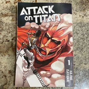 Attack on Titan Manga Volume 1 Hajime Isayama Kodansha Comics English 2012